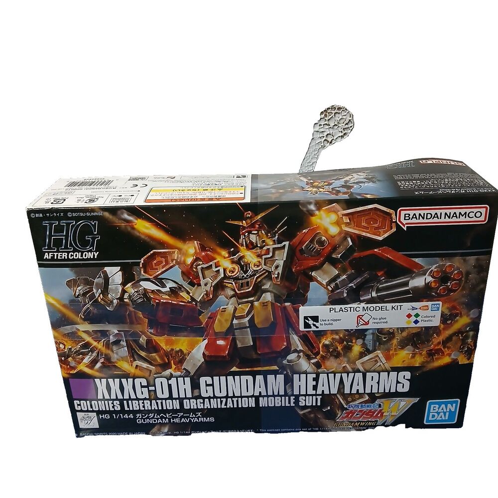 Bandai HGAC 1/144 XXXG-01H Gundam Heavyarm Model Kit UPC 045557110420 NEW/SEALED